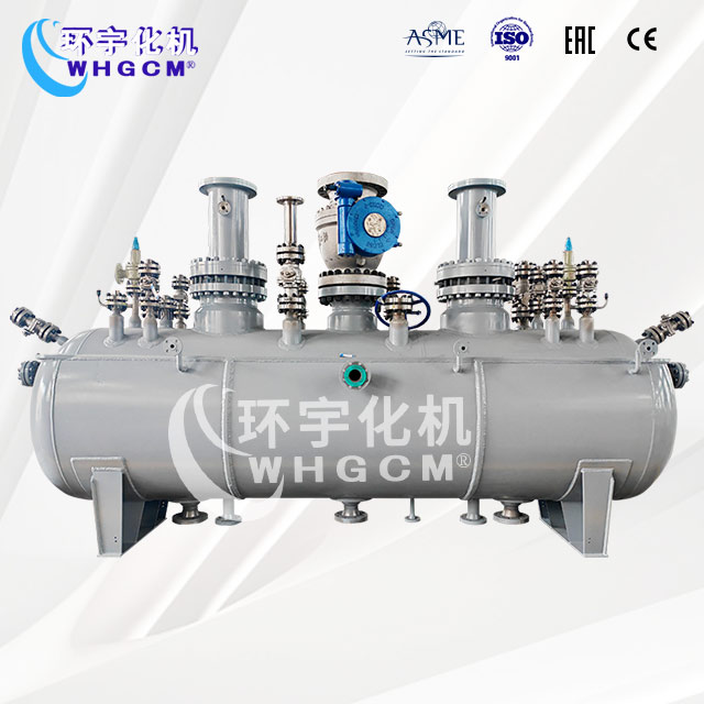 5500L卧式不锈钢复合板反应釜