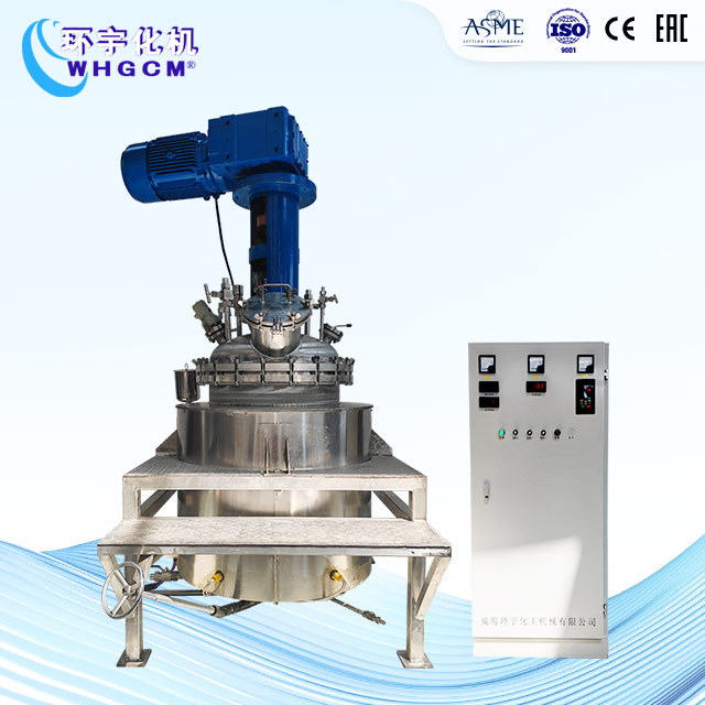 300L不锈钢机械密封反应釜